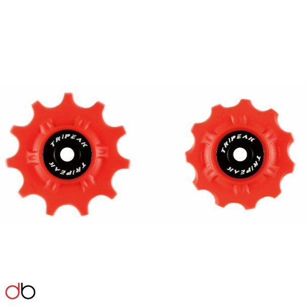 Jockey wheels ceramic 11T-11 Speed - Shimano/SRAM - red